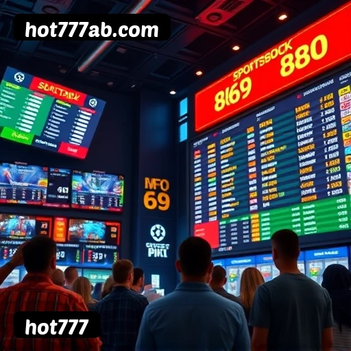 Loterias no lobby — imagem de referência